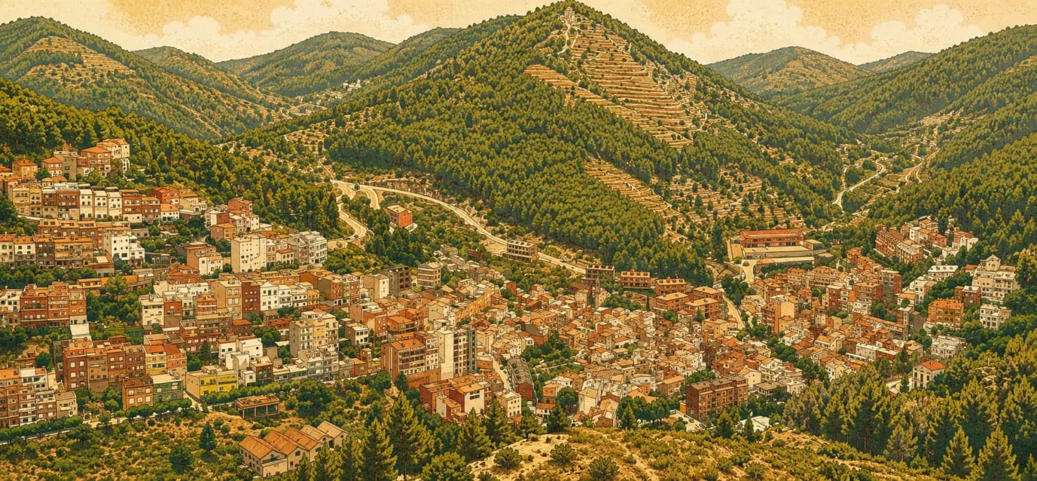 Vista de Sant Climent de Llobregat